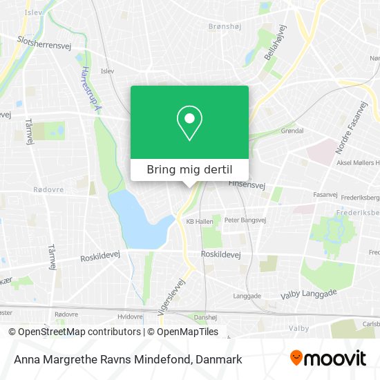 Anna Margrethe Ravns Mindefond kort