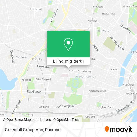 Greenfall Group Aps kort