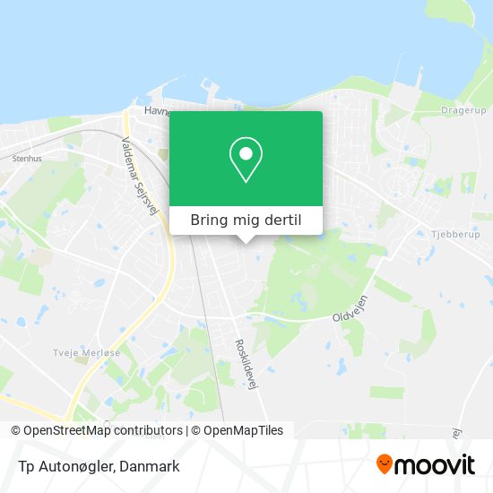 Tp Autonøgler kort