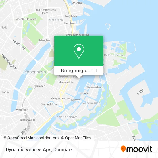 Dynamic Venues Aps kort