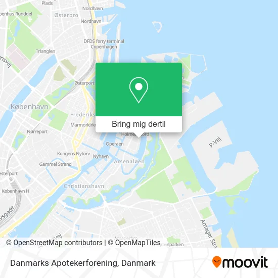 Danmarks Apotekerforening kort
