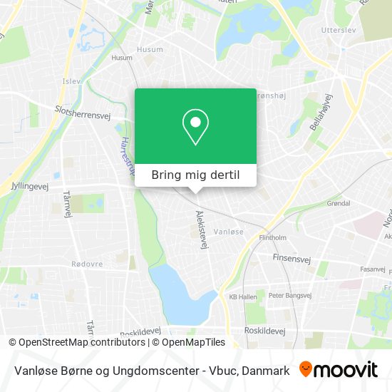 Vanløse Børne og Ungdomscenter - Vbuc kort
