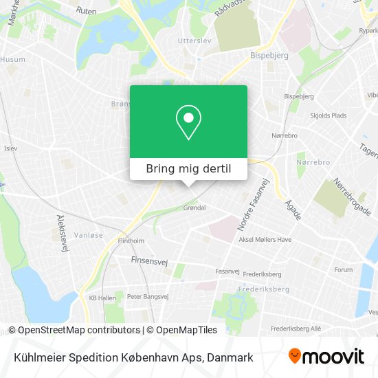 Kühlmeier Spedition København Aps kort