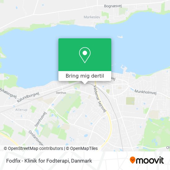 Fodfix - Klinik for Fodterapi kort