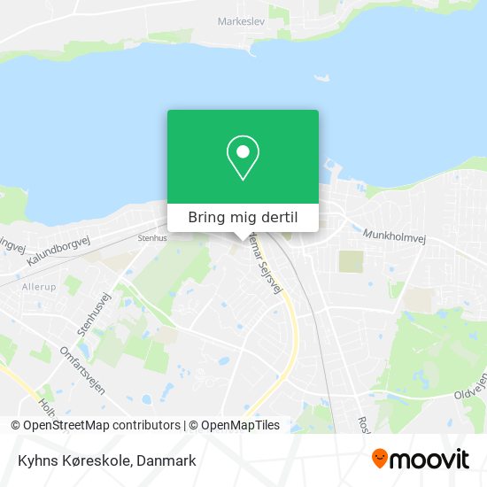 Kyhns Køreskole kort