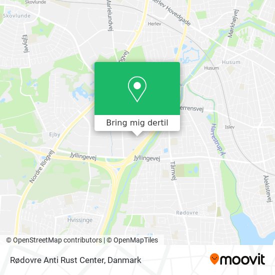 Rødovre Anti Rust Center kort