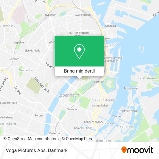 Vega Pictures Aps kort