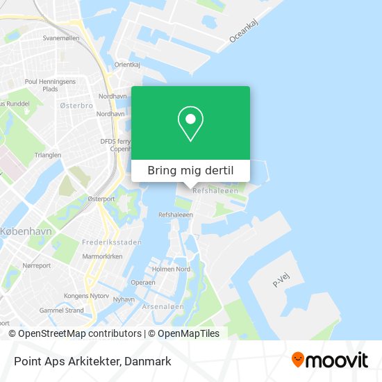 Point Aps Arkitekter kort