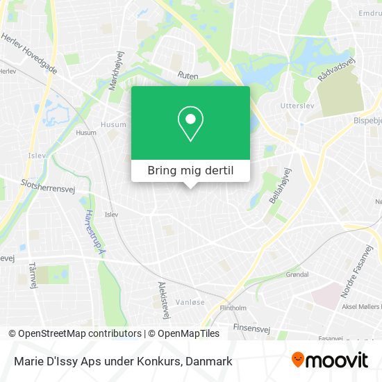 Marie D'Issy Aps under Konkurs kort