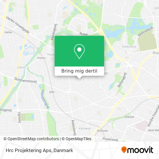 Hrc Projektering Aps kort