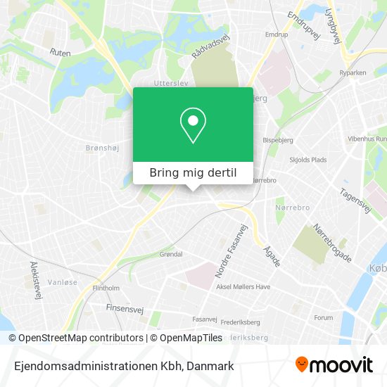 Ejendomsadministrationen Kbh kort