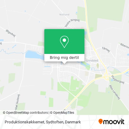 Produktionskøkkemet, Sydtoften kort