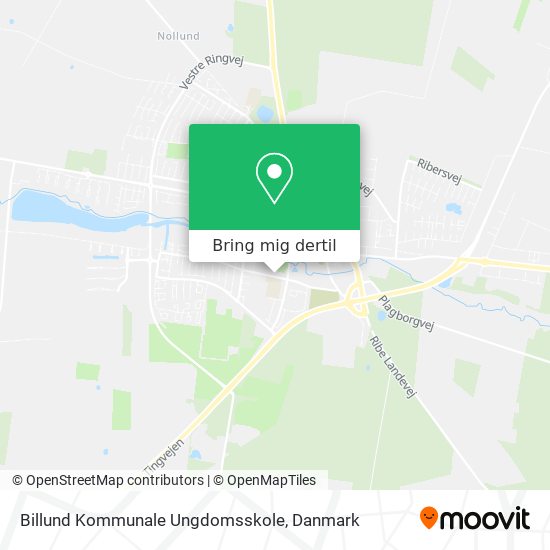 Billund Kommunale Ungdomsskole kort