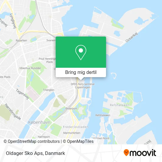 Oldager Sko Aps kort