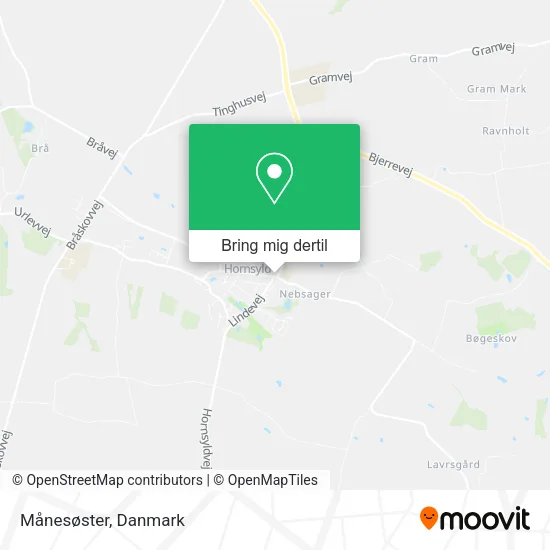 Månesøster kort
