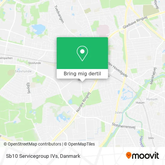 Sb10 Servicegroup IVs kort