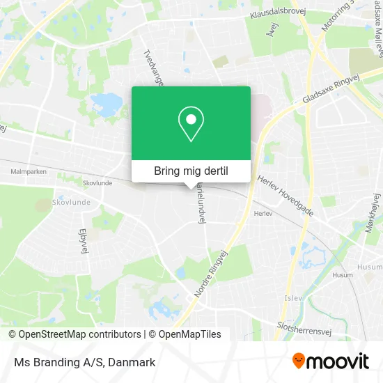 Ms Branding A/S kort