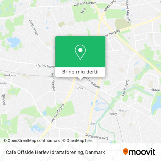 Cafe Offside Herlev Idrætsforening kort