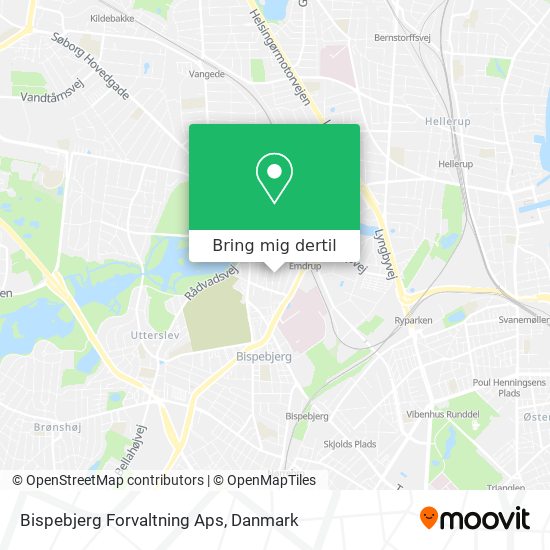 Bispebjerg Forvaltning Aps kort