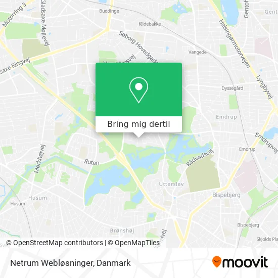 Netrum Webløsninger kort