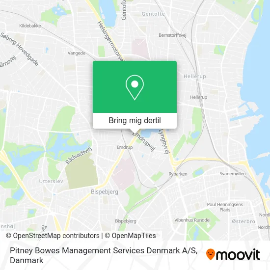 Pitney Bowes Management Services Denmark A / S kort