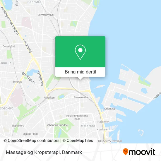 Massage og Kropsterapi kort