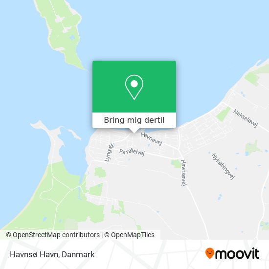 Havnsø Havn kort