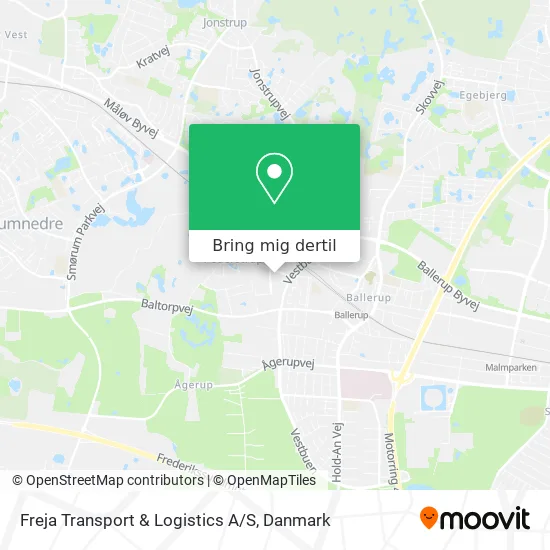 Freja Transport & Logistics A / S kort