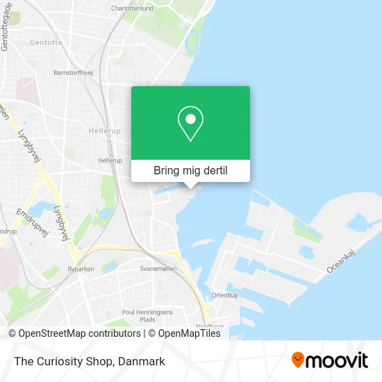 The Curiosity Shop kort