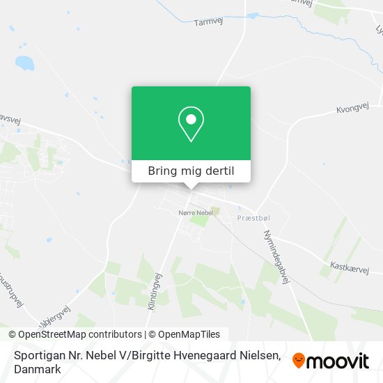 Sportigan Nr. Nebel V / Birgitte Hvenegaard Nielsen kort