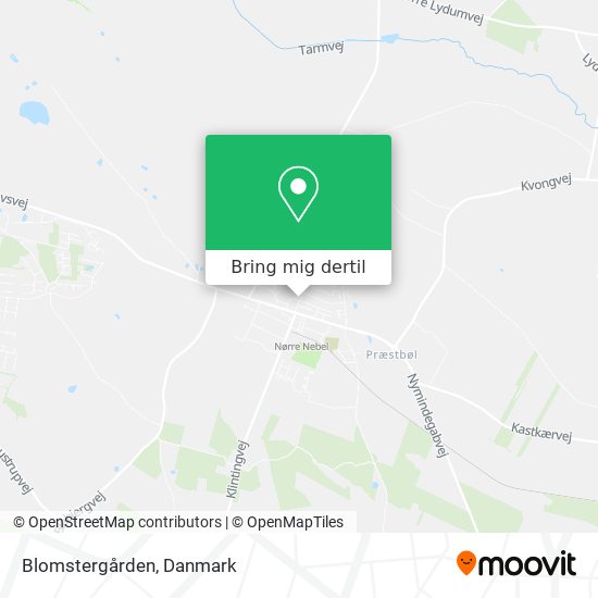 Blomstergården kort