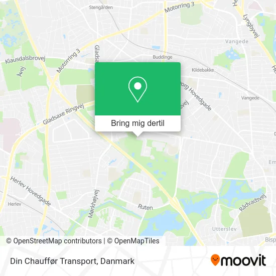 Din Chauffør Transport kort