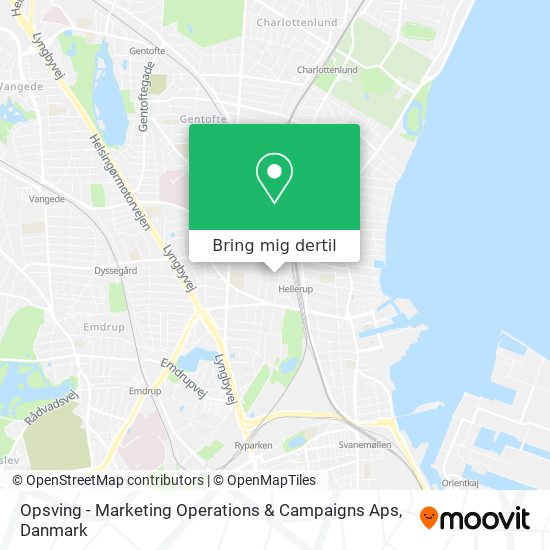 Opsving - Marketing Operations & Campaigns Aps kort