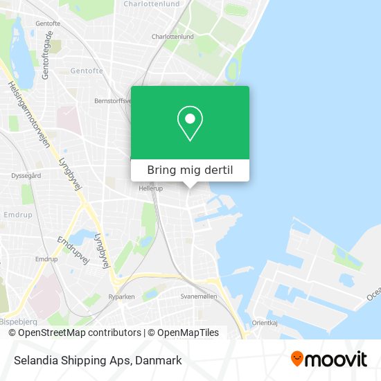 Selandia Shipping Aps kort