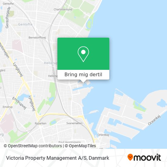 Victoria Property Management A / S kort