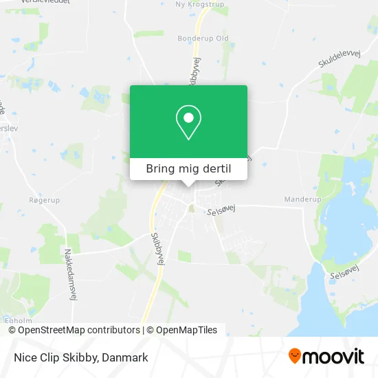 Nice Clip Skibby kort