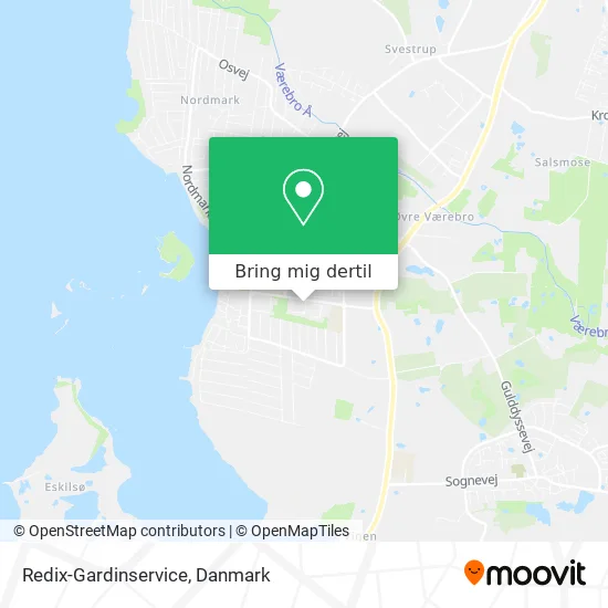 Redix-Gardinservice kort