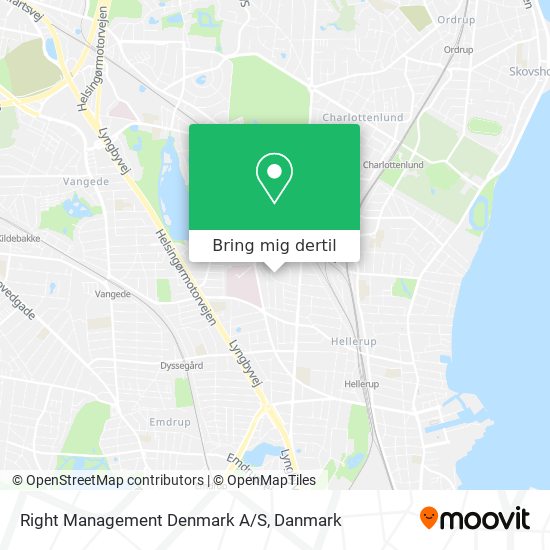 Right Management Denmark A/S kort