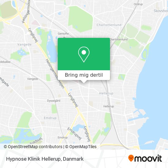 Hypnose Klinik Hellerup kort