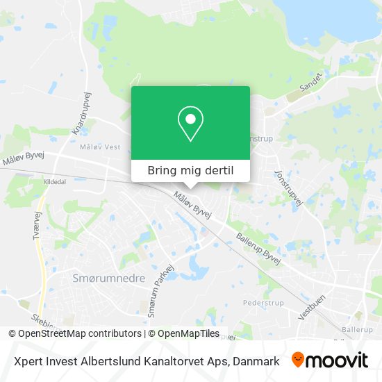 Xpert Invest Albertslund Kanaltorvet Aps kort