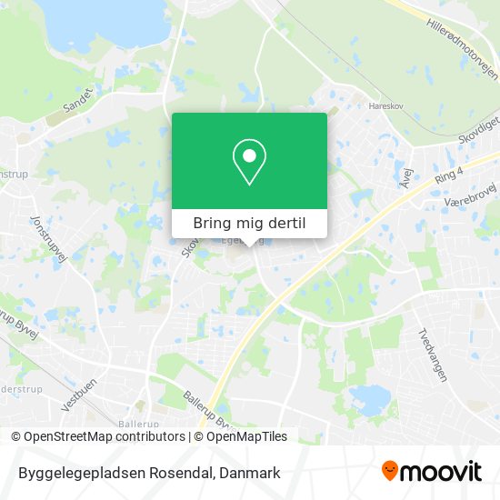 Byggelegepladsen Rosendal kort