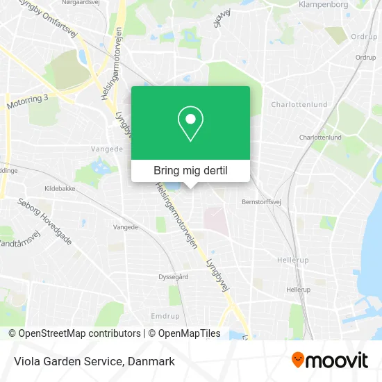 Viola Garden Service kort