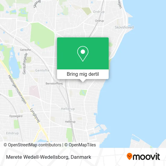 Merete Wedell-Wedellsborg kort