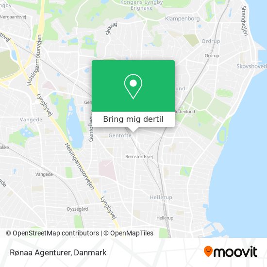 Rønaa Agenturer kort