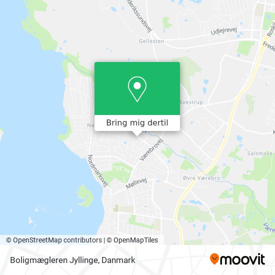 Boligmægleren Jyllinge kort