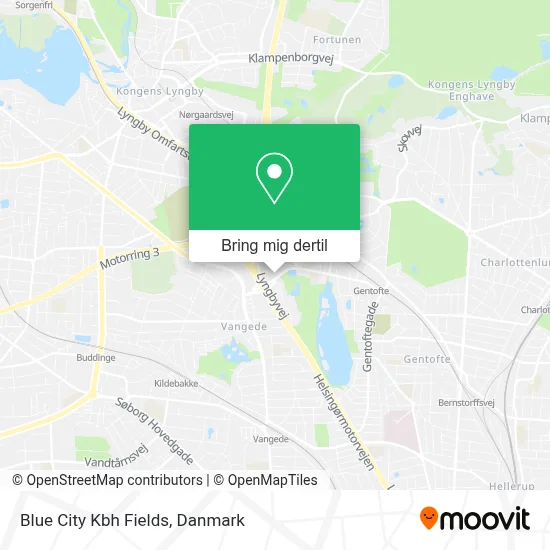 Blue City Kbh Fields kort