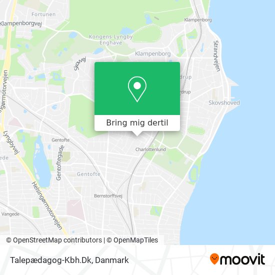 Talepædagog-Kbh.Dk kort
