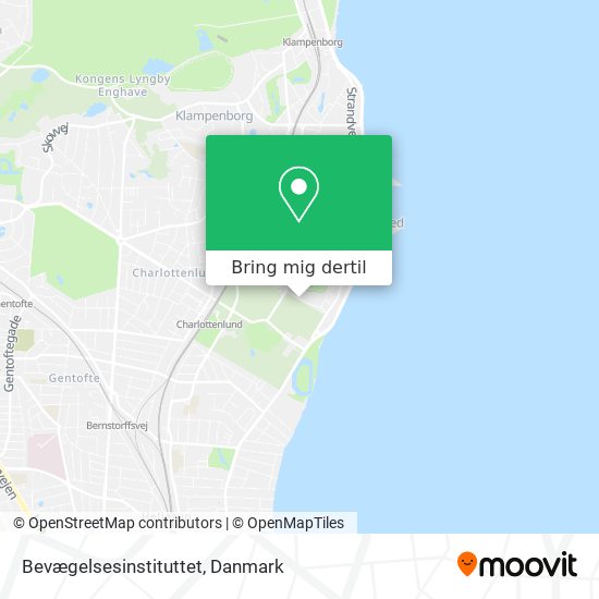 Bevægelsesinstituttet kort