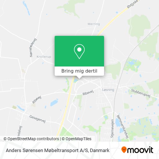 Anders Sørensen Møbeltransport A / S kort