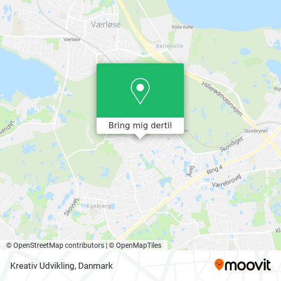 Kreativ Udvikling kort